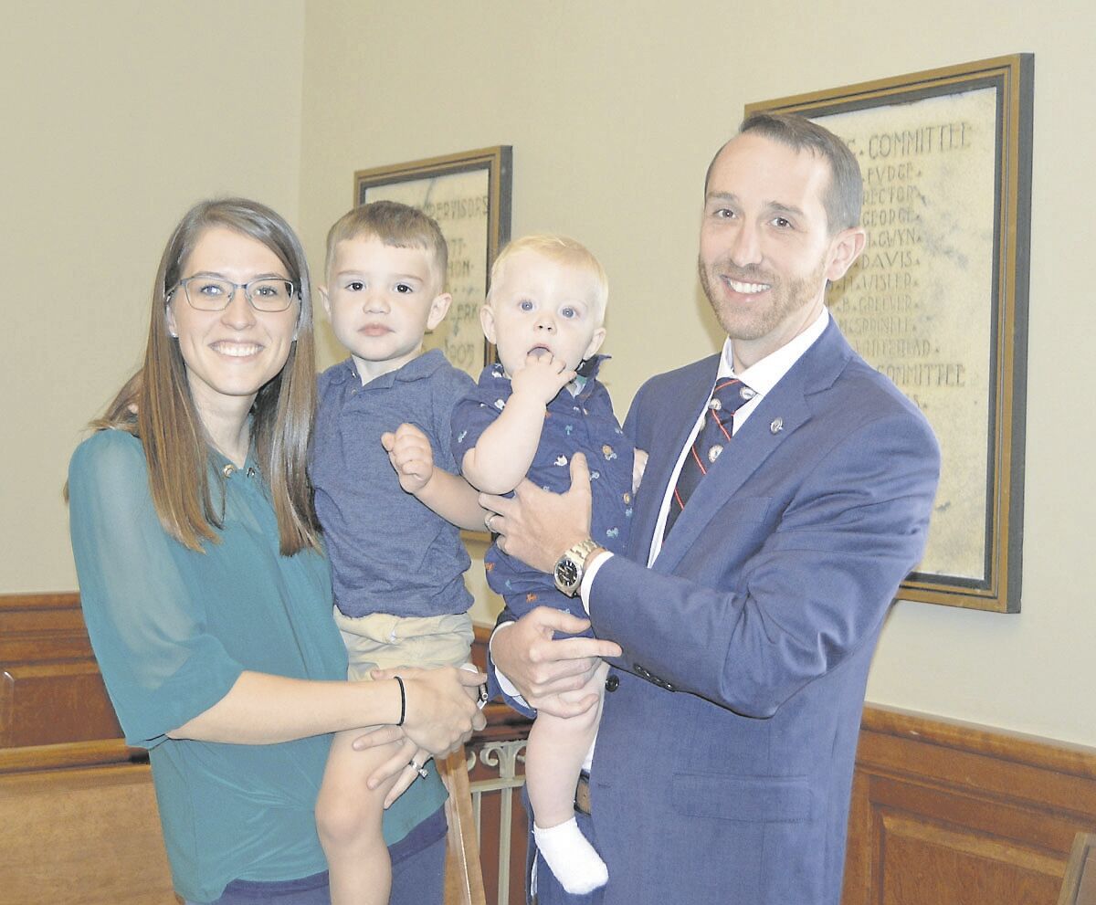 Bucky Blevins and family